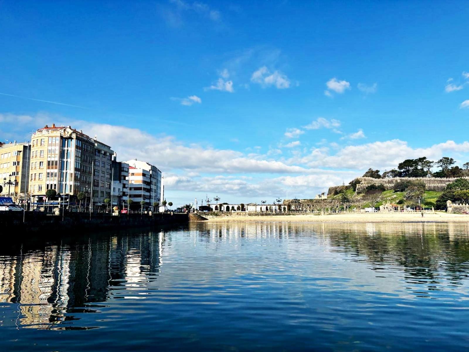 Apartamento Holibai, Lembrare, Atico A Unos Pasitos De La Playa, Baiona Exterior foto