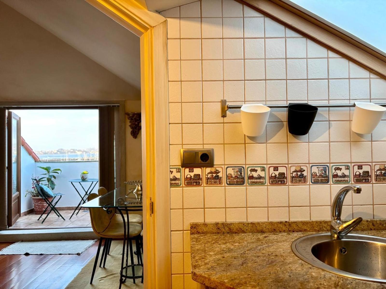 Apartamento Holibai, Lembrare, Atico A Unos Pasitos De La Playa, Baiona Exterior foto